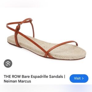 ISO!!! IN SEARCH OF THE ROW BARE ESPADRILLE Size 37